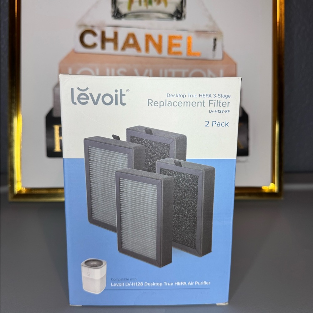 Levoit LV-H128 Desktop Air Purifier Replacement Filter 2 Pack